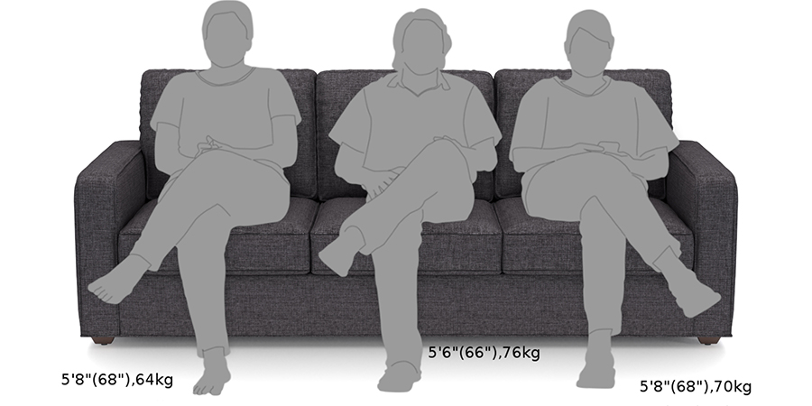 Ronaldo Fabric Sofa 7Seater